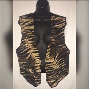 Vintage Oversized Vest, Size Medium/Large